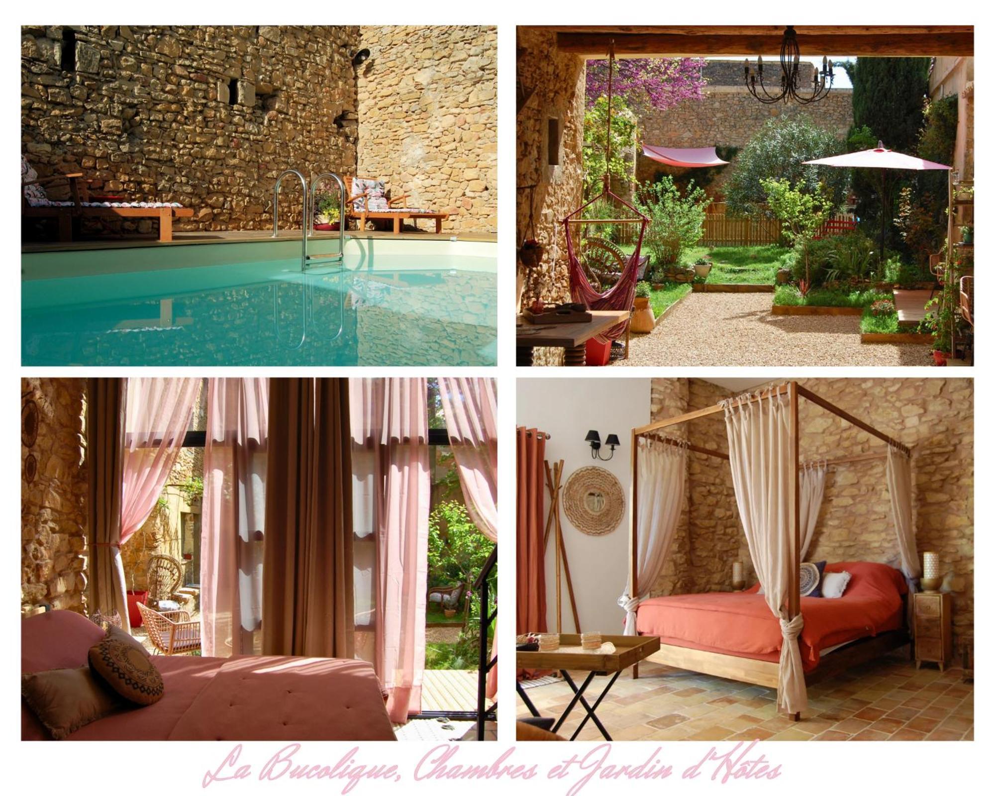 La Bucolique, Chambres Et Jardin D'Hotes Sabran Dış mekan fotoğraf